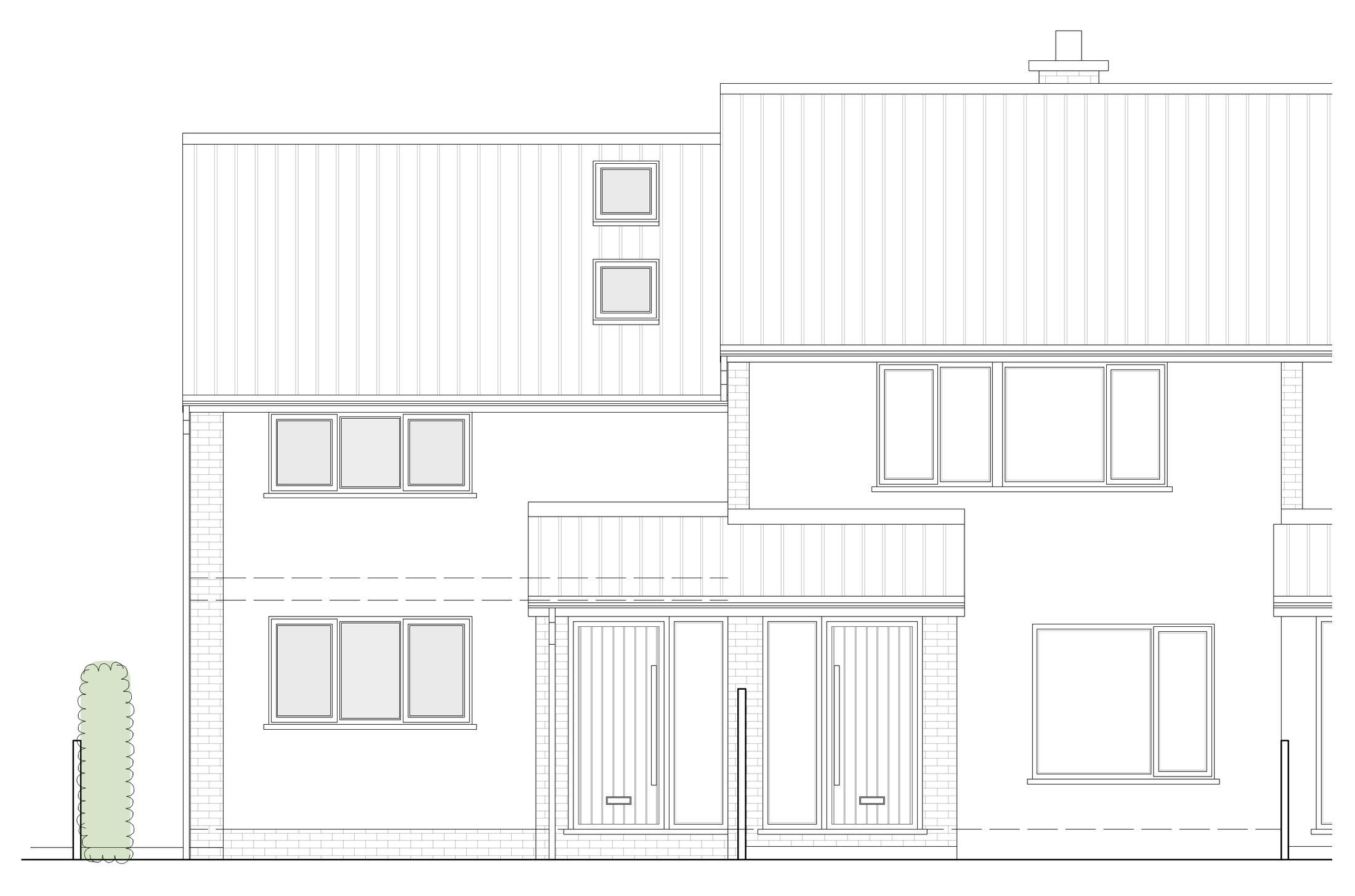 Corner Plot New House, Yatton, North Somerset — view 2