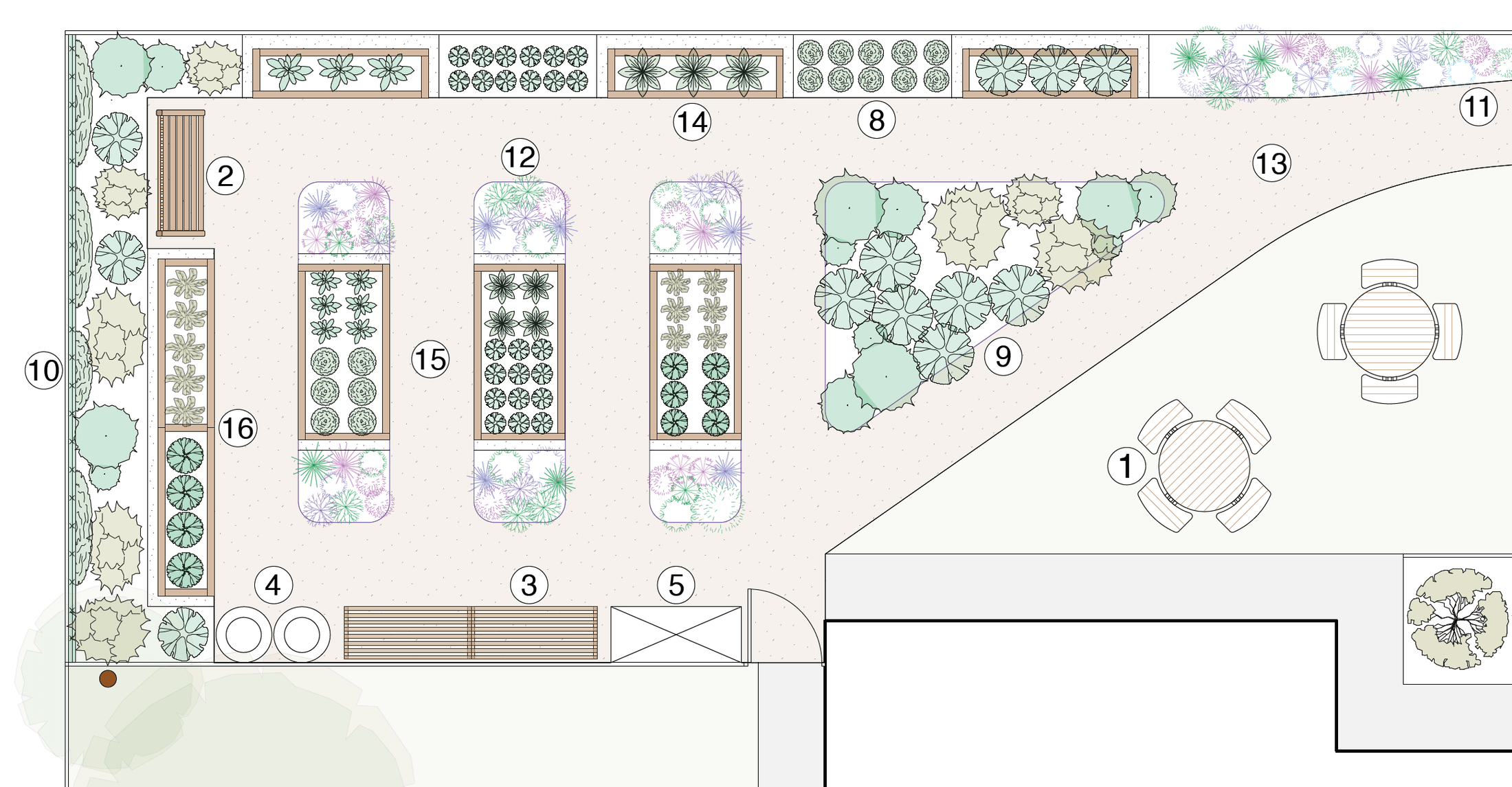 Health Centre Landscape Proposals, Southmead, Bristol — view 2